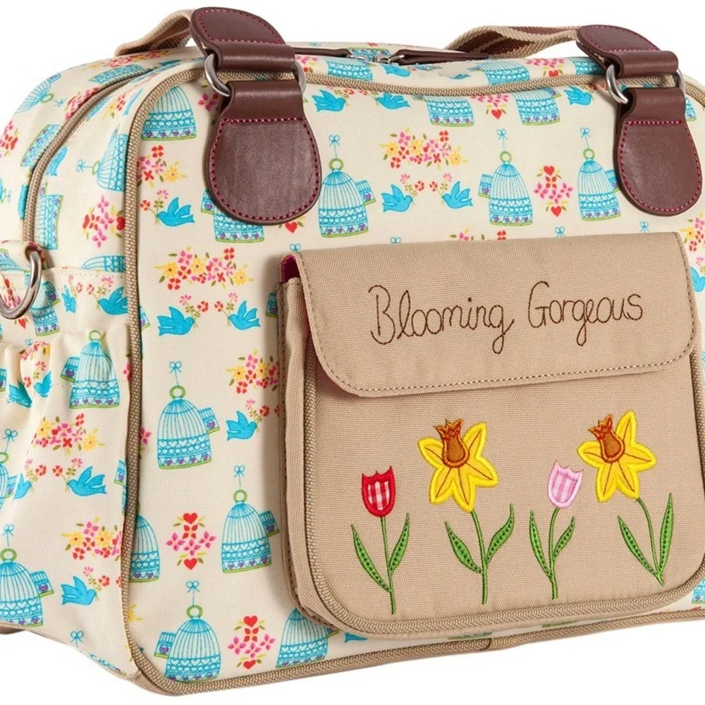 Flights of Fancy Birdcage diaper Bag